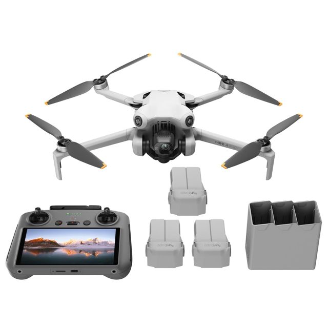 DJI Mini 4 Pro Flying Multi-combination Omni-directional Intelligent FHD Video 10KM Transmission Remote Control Camera